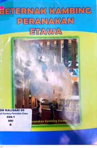 Beternak Kambing Peranakan Etawa