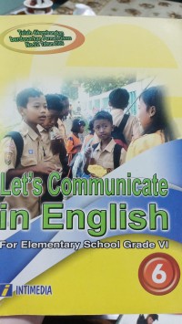 Let's Communicate In English For Elementary School Grade VI