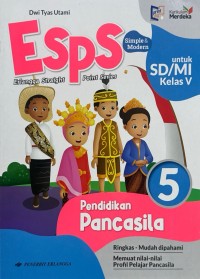 Pendidikan Pancasila untuk SD/MI Kelas V kelas 5